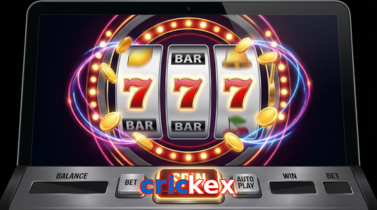 Main screen of Crickex slots page for PK players